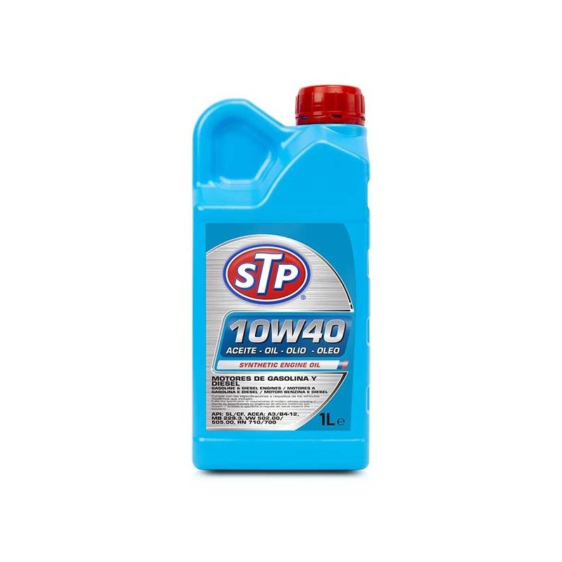 Aceite sintético STP 10W40 Synthetic 1 litro